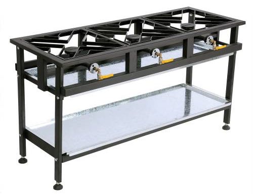 Anvil Boiling Tables – Straight 3 Burner